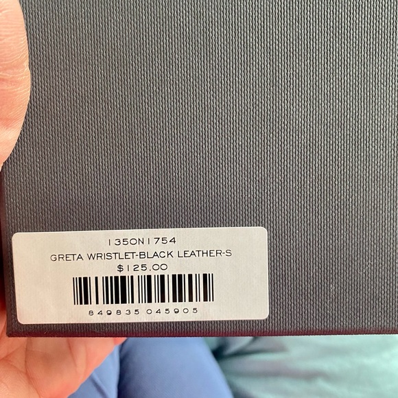 Sold Black Leather Greta Wristlet MZ Wallace. Brand new! With Tags. - Picture 11 of 11